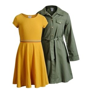 Emily West fall dress & coat set